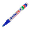 Marcatore artline A 90 permanente punta scalpello blu