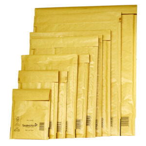 10 Buste imbottite GOLD CD 18X16cm UTILE avana MAIL LITE SEALED AIR