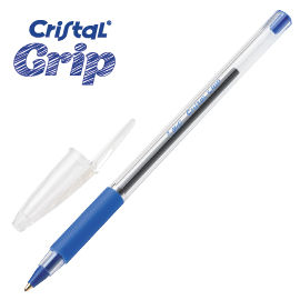 Scatola 20 penna sfera CRISTAL GRIP medio 1,0mm blu BIC