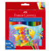 ASTUCCIO 24 PASTELLI COLORATI ACQUERELLABILI RED RANGE FABER CASTELL