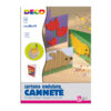 SET 10FG CARTONCINO ONDULATO 50X70CM CANNETE' colori assortiti DECO