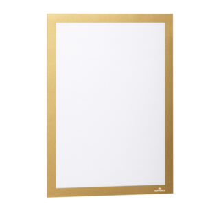 Cornice espositiva adesiva Duraframe A4 21x29,7cm oro DURABLE