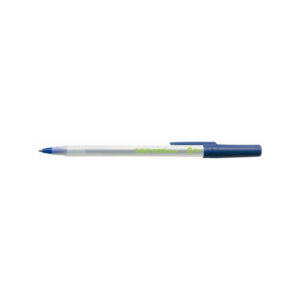 SCATOLA 60 PENNE A SFERA BIC ECOlutionsÔä Round SticÔä BLU 1.0MM