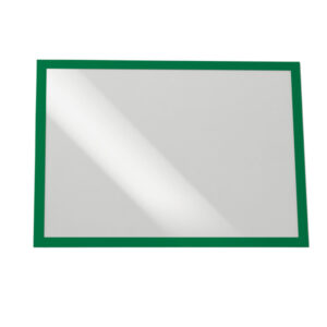 Cornice espositiva adesiva Duraframe A3 29,7x42cm verde DURABLE