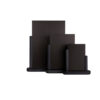 LAVAGNA DA TAVOLO NERO A5-20x23x6cm ELEGANT Securit