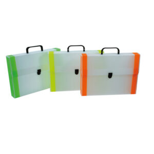 VALIGETTA POLIONDA dorso FLUO 28x38cm dorso 5cm RI.PLAST