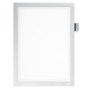 Cornice adesiva Duraframe Note A4 21X29,7cm argento DURABLE