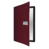 PORTA MENU' A4-24x33cm BORDEAUX Royal con 1 INSERTO DOPPIO