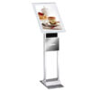 LEGGIO a LED da TERRA H110cm con CORNICE A3 Menu Board LEDMAG