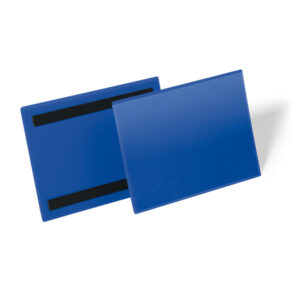 50 buste identificazione magnetiche 210x148mm (A5-ORIZ.) art.1743 Blu