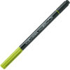 Pennarello a 2 punte AQUA BRUSH DUO still de grain giallo LYRA