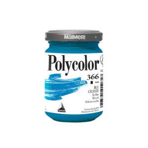 Colore vinilico Polycolor vasetto 140 ml celeste Maimeri