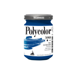 Colore vinilico Polycolor vasetto 140 ml blu oltremare Maimeri