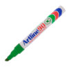 Marcatore artline A 90 permanente punta scalpello verde