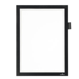 Cornice magnetica Duraframe Note A4 21X29,7cm nero Durable