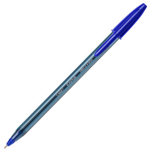 Scatola 20 penna sfera con cappuccio Cristal Exact 0.7mm blu BIC