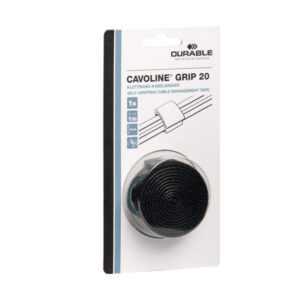 Fascetta fermacavi CAVOLINE Grip 20 100x2cm colore nero Durable