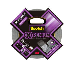 Nastro adesivo EXTRA resistente NOresidui 48mmx18m nero Scotch