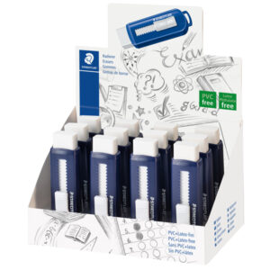 Gomma a scorrimento Staedtler eraser involucro blu