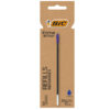 Blister 3 refill Cristal Re'New 1mm blu BIC