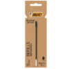 Blister 3 refill Cristal Re'New 1mm nero BIC