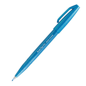 Sign Pen Brush azzurro Pentel