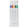 Astuccio 5 fineliner EMOTT tratto 0.4mm colori ass. Vivid Uni Mitsubishi