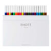 Astuccio 40 fineliner EMOTT tratto 0.4mm colori assortiti Uni Mitsubishi