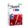 Conf. 12 marcatori Sharpie fine 1.0mm colori assortiti viola/rosa/blu brillante