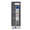 Blister 3 refill sfera Quinkflow medio blu Parker