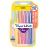 Blister 6 pennarelli Flair Nylon colori assortiti Pastel Papermate