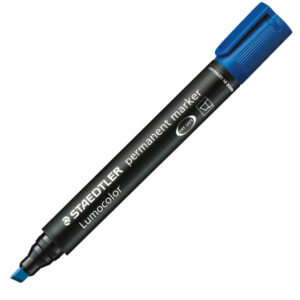 MARCATORE LUMOCOLOR PERMANENT 350 BLU P.SCALPELLO STAEDTLER