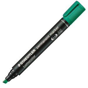 MARCATORE LUMOCOLOR PERMANENT 350 VERDE P.SCALPELLO STAEDTLER