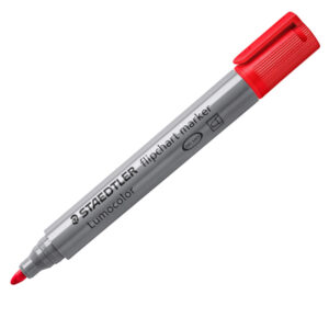 Marcatore Lumocolor Flipchart 356 punta tonda rosso Staedtler