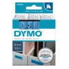 NASTRO DYMO TIPO D1 (12MMX7M) NERO/BLU 450160