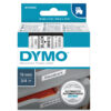 NASTRO DYMO TIPO D1 (19MMX7MT) NERO/BIANCO 458030