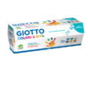 BOX 6 BARATTOLI COLORI A DITA 100ML GIOTTO