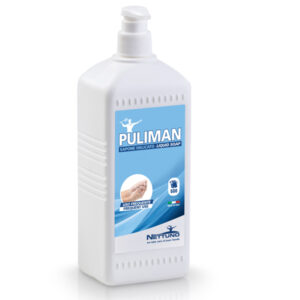 SAPONE LIQUIDO PULIMAN IN FLACONE DA 1000ML CON POMPETTA