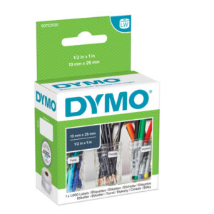 ROTOLO 1000 ETICHETTE MULTIUSO RIMOV. 25X13MM X DYMO LW 113530