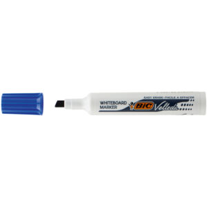 Pennarello VELLEDA 1791 punta scalpello whiteboard blu BIC