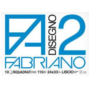 ALBUM P.M. FABRIANO2 (24X33CM) 10FG 110GR LISCIO SQUADRATO