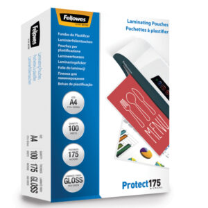 Scatola 100 pouches PROTECT175 175mic A3 Fellowes