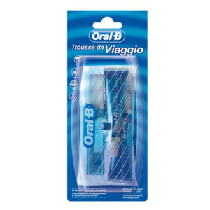 Trousse da viaggio OralB (spazzolino + 2 dentifrici 15ml)