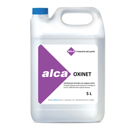 Disinfettante virucida con ossigeno attivo Oxinet 5Lt Alca