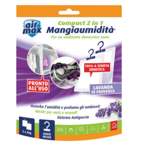 Air Max 2 mangiaumiditA' appendibile Compact 2 in 1 Lavanda di provenza 50gr