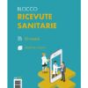 BLOCCO FATTURE SANITARIE 50 FOGLI DUPLICE COPIA F.TO 15X23