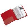 raccoglitore stelvio 25 a5 4r rosso 15x21cm sei rota