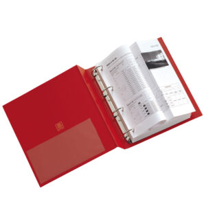 raccoglitore stelvio 25 a4 4r rosso 22x30cm sei rota