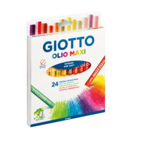 astuccio 24 pastelli giotto olio