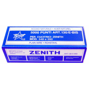 scatola 5000 punti zenith 130/e bis (6/4) in acciaio naturale